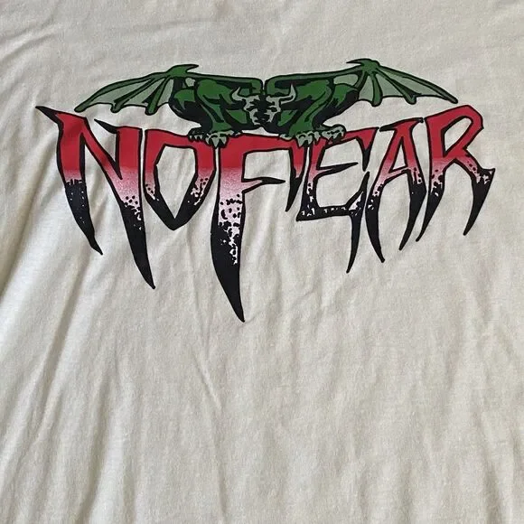 NWT No Fear Vintage Gargoyle Graphic S/S Tee 100% Cotton Men’s Size XXL - Picture 3 of 8